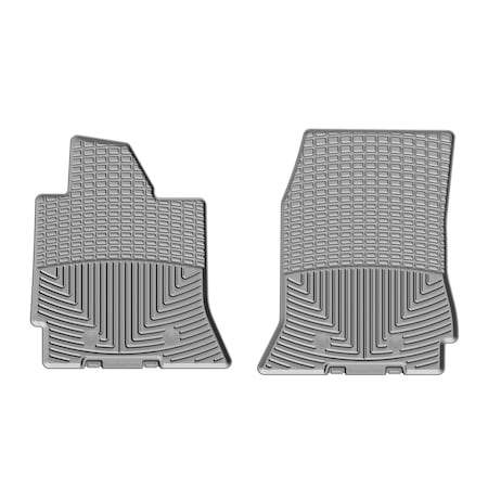 Weathertech Front Rubber Mats/Grey, W352GR W352GR