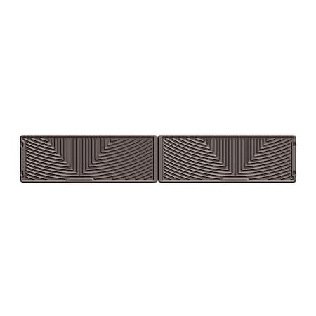 Weathertech Rear Rubber Mats/Cocoa, W356CO W356CO