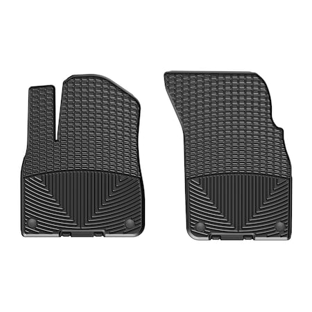 Weathertech Front Rubber Mats/Black, W376 W376