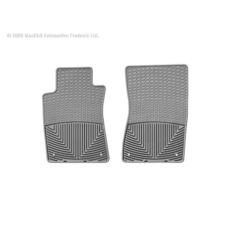 Weathertech Front Rubber Mats/Grey, W37GR W37GR