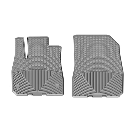 Weathertech Front Rubber Mats/Grey, W394GR W394GR