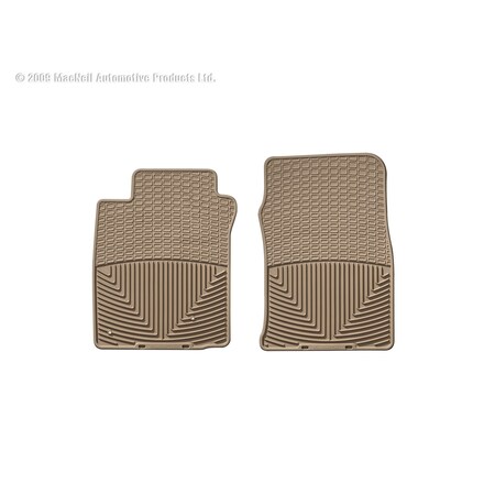 Weathertech Front Rubber Mats/Tan, W39TN W39TN
