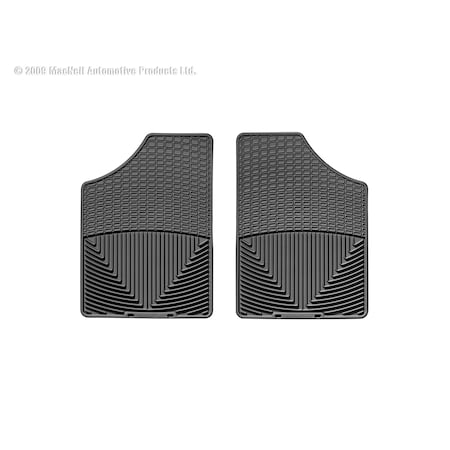Weathertech Front Rubber Mats/Black, W4 W4