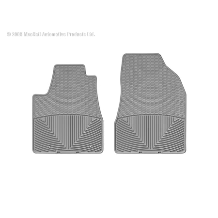 Weathertech Front Rubber Mats/Grey, W40GR W40GR