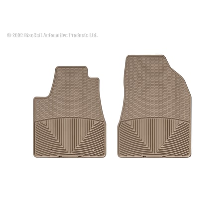 Weathertech Front Rubber Mats/Tan, W40TN W40TN