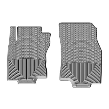 Weathertech Front Rubber Mats/Grey, W412GR W412GR