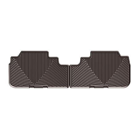 Weathertech Rear Rubber Mats/Cocoa, W422CO W422CO