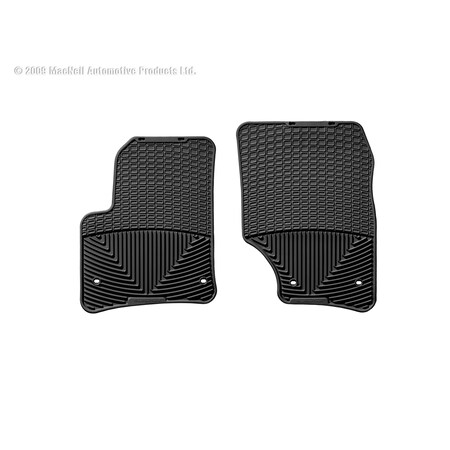 Weathertech Front Rubber Mats/Black, W46 W46