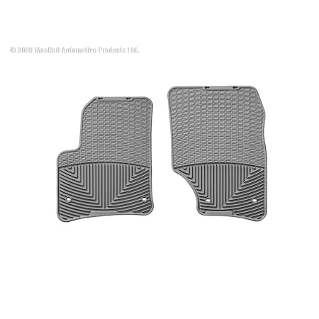 Weathertech Front Rubber Mats/Grey, W46GR W46GR
