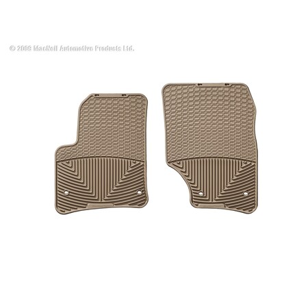 Weathertech Front Rubber Mats/Tan, W46TN W46TN
