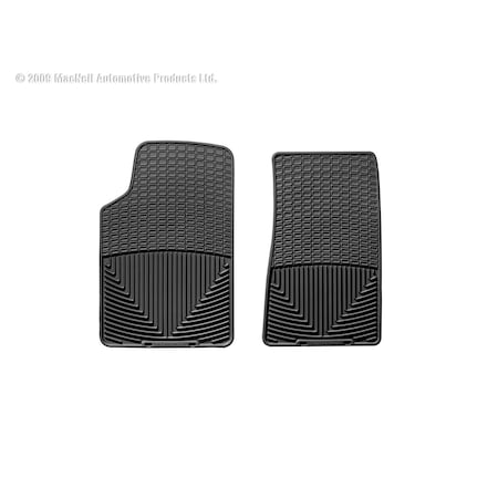 Weathertech Front Rubber Mats/Black, W47 W47