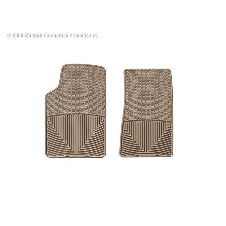Weathertech Front Rubber Mats/Tan, W47TN W47TN