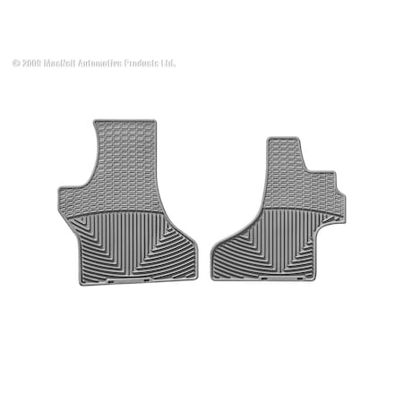 Weathertech Front Rubber Mats/Grey, W51GR W51GR