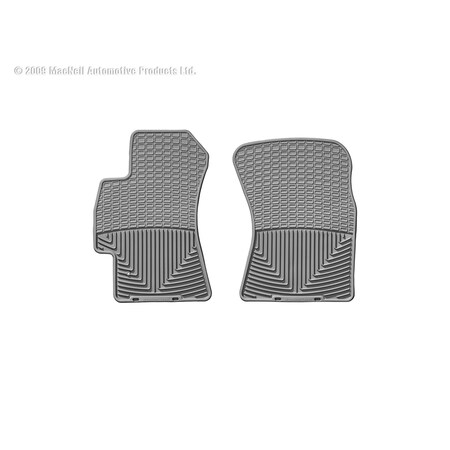 Weathertech Front Rubber Mats/Grey, W52GR W52GR