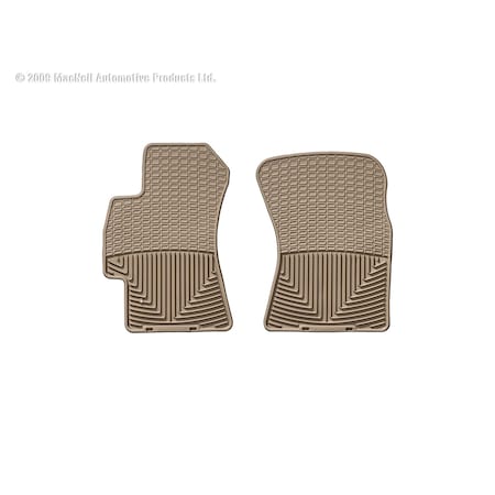 Weathertech Front Rubber Mats/Tan, W52TN W52TN