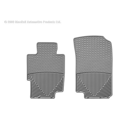 Weathertech Front Rubber Mats/Grey, W58GR W58GR
