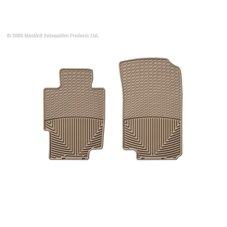 Weathertech Front Rubber Mats/Tan, W58TN W58TN