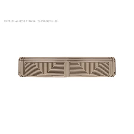 Weathertech Rear Rubber Mats/Tan, W60TN W60TN
