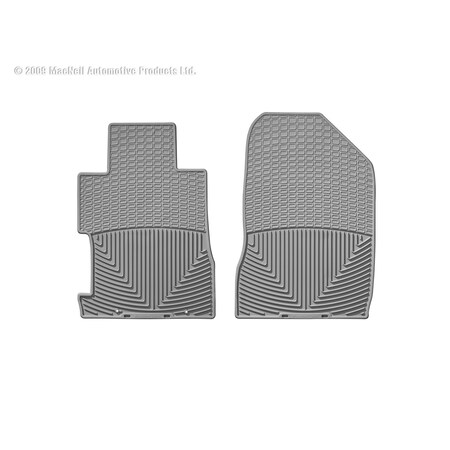 Weathertech Front Rubber Mats/Grey, W65GR W65GR