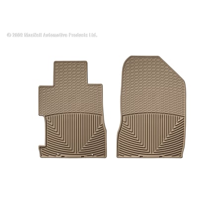 Weathertech Front Rubber Mats/Tan, W65TN W65TN