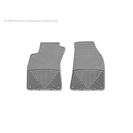 Weathertech Front Rubber Mats/Grey, W67GR W67GR