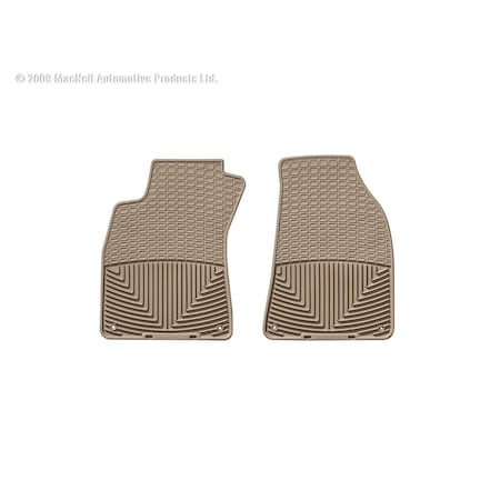 Weathertech Front Rubber Mats/Tan, W67TN W67TN