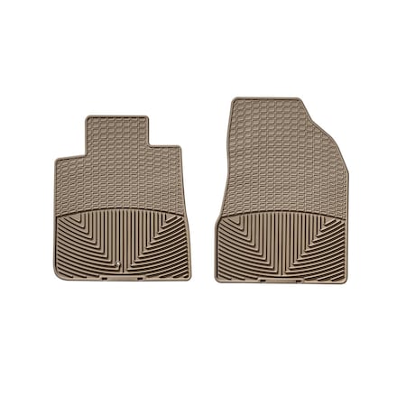Weathertech Front Rubber Mats/Tan, W68TN W68TN