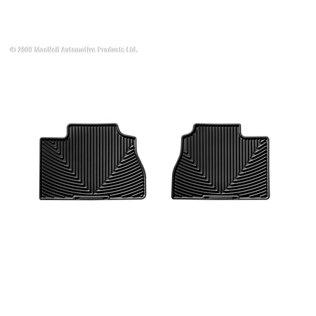 Weathertech Rear Rubber Mats/Black, W70 W70