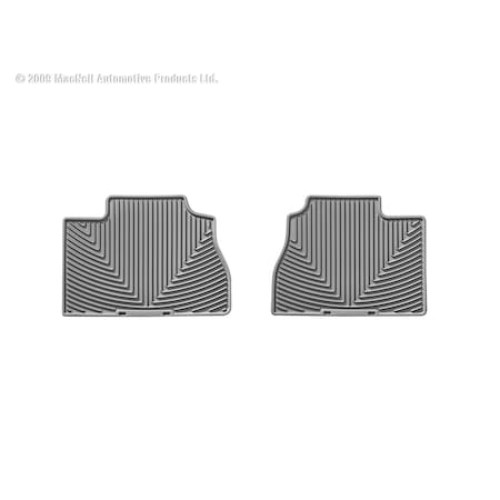 Weathertech Rear Rubber Mats/Grey, W70GR W70GR
