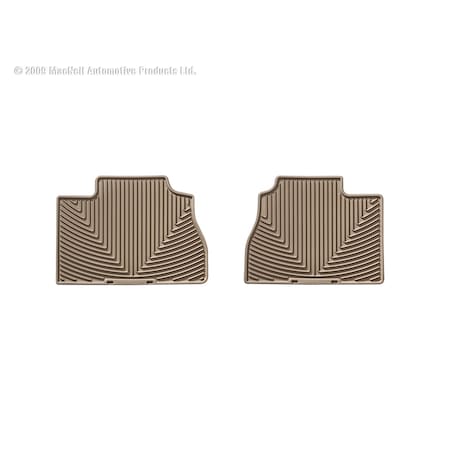 Weathertech Rear Rubber Mats/Tan, W70TN W70TN