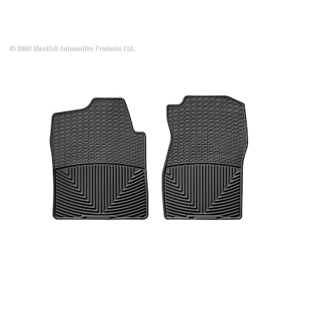 Weathertech Front Rubber Mats/Black, W72 W72