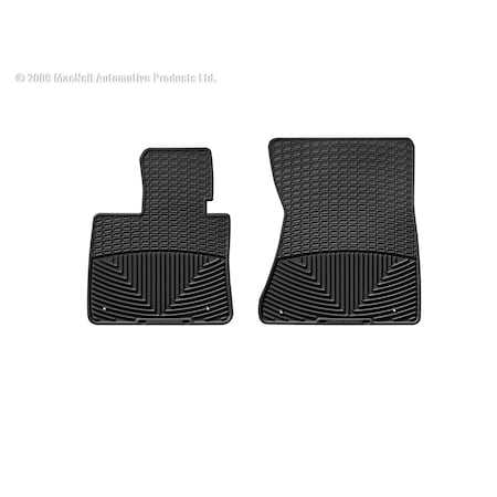 Weathertech Front Rubber Mats/Black, W74 W74