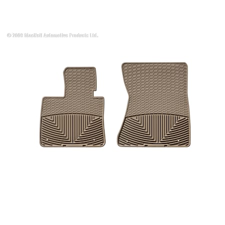 Weathertech Front Rubber Mats/Tan, W74TN W74TN