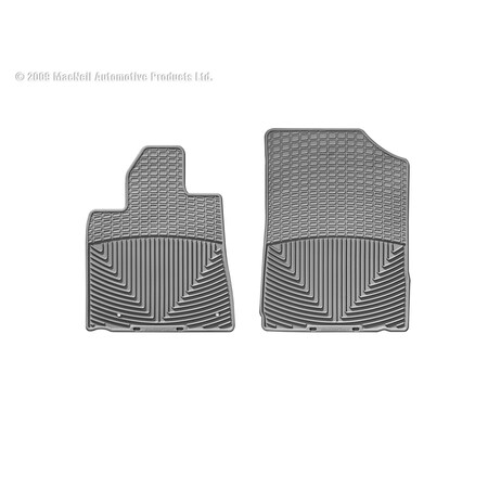 Weathertech Front Rubber Mats/Grey, W76GR W76GR
