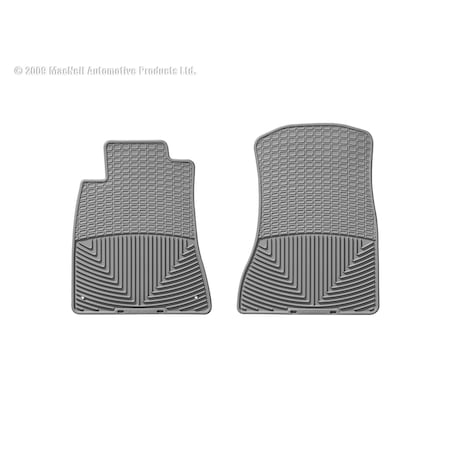 Weathertech Front Rubber Mats/Grey, W77GR W77GR