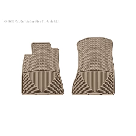 Weathertech Front Rubber Mats/Tan, W77TN W77TN