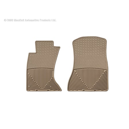 Weathertech Front Rubber Mats/Tan, W78TN W78TN