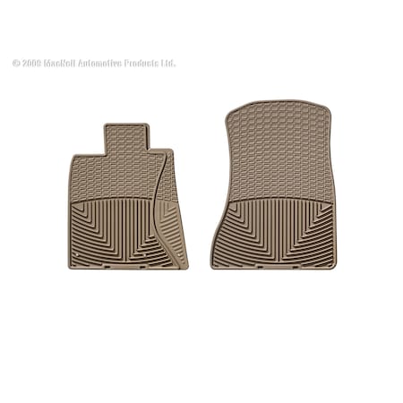 Weathertech Front Rubber Mats/Tan, W79TN W79TN