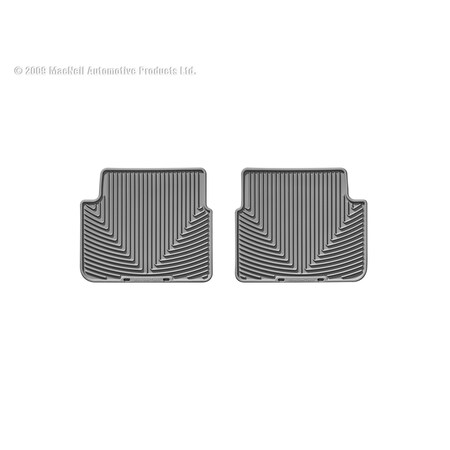 Weathertech Rear Rubber Mats/Grey, W80GR W80GR