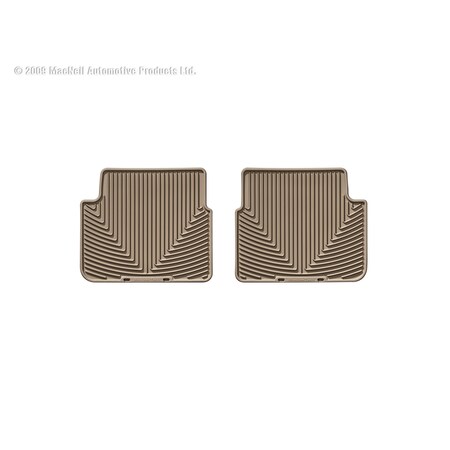 Weathertech Rear Rubber Mats/Tan, W80TN W80TN