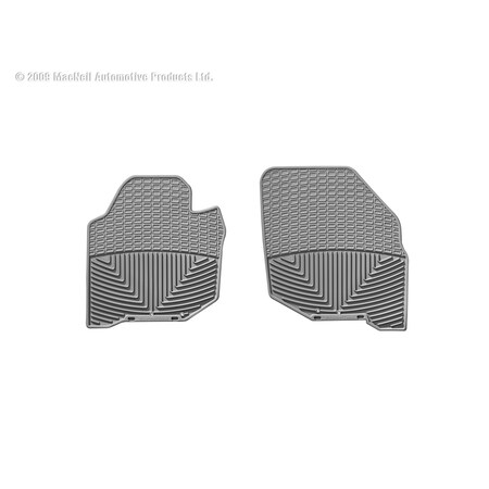 Weathertech Front Rubber Mats/Grey, W84GR W84GR