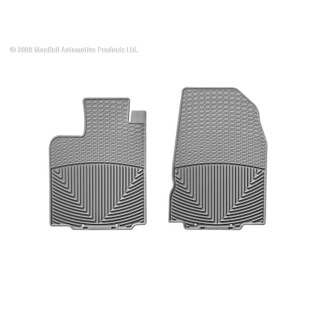 Weathertech Front Rubber Mats/Grey, W87GR W87GR