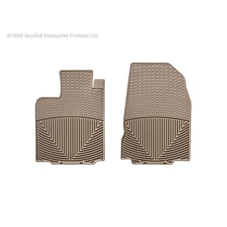 Weathertech Front Rubber Mats/Tan, W87TN W87TN