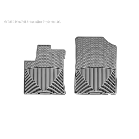 Weathertech Front Rubber Mats/Grey, W96GR W96GR