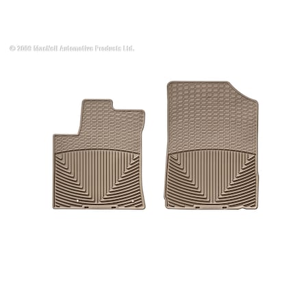 Weathertech Front Rubber Mats/Tan, W96TN W96TN