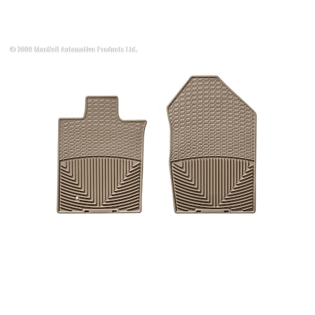 Weathertech Front Rubber Mats/Tan, W97TN W97TN