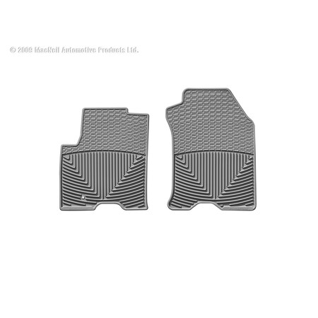 Weathertech Front Rubber Mats/Grey, W98GR W98GR