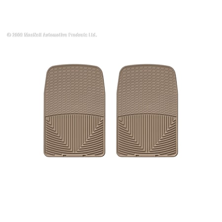 Weathertech Front Rubber Mats/Tan, W9TN W9TN