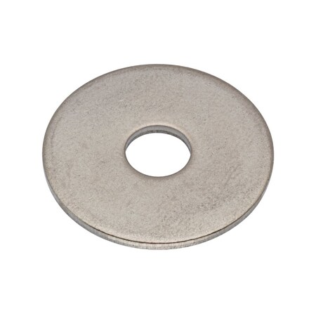 Ampg Flat Washer, Fits Bolt Size 1/4 in , 316 Stainless Steel WASB14W316