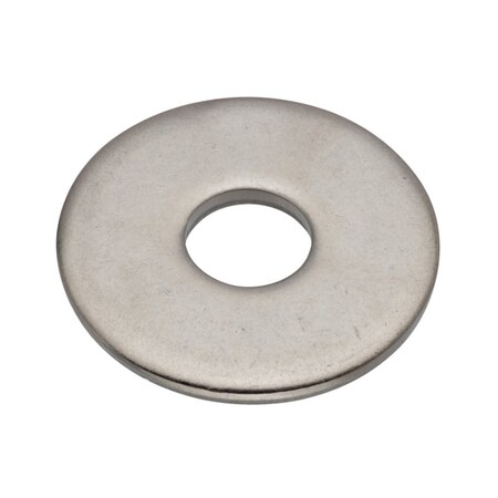 Ampg Flat Washer, Fits Bolt Size 3/8 in , 316 Stainless Steel WASB38W316
